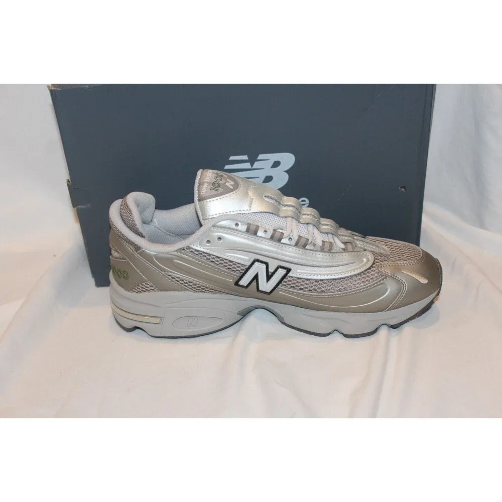 New Balance 1000 Men's Classic Leather Athletic Sneakers Gray sz 13 NEW $150